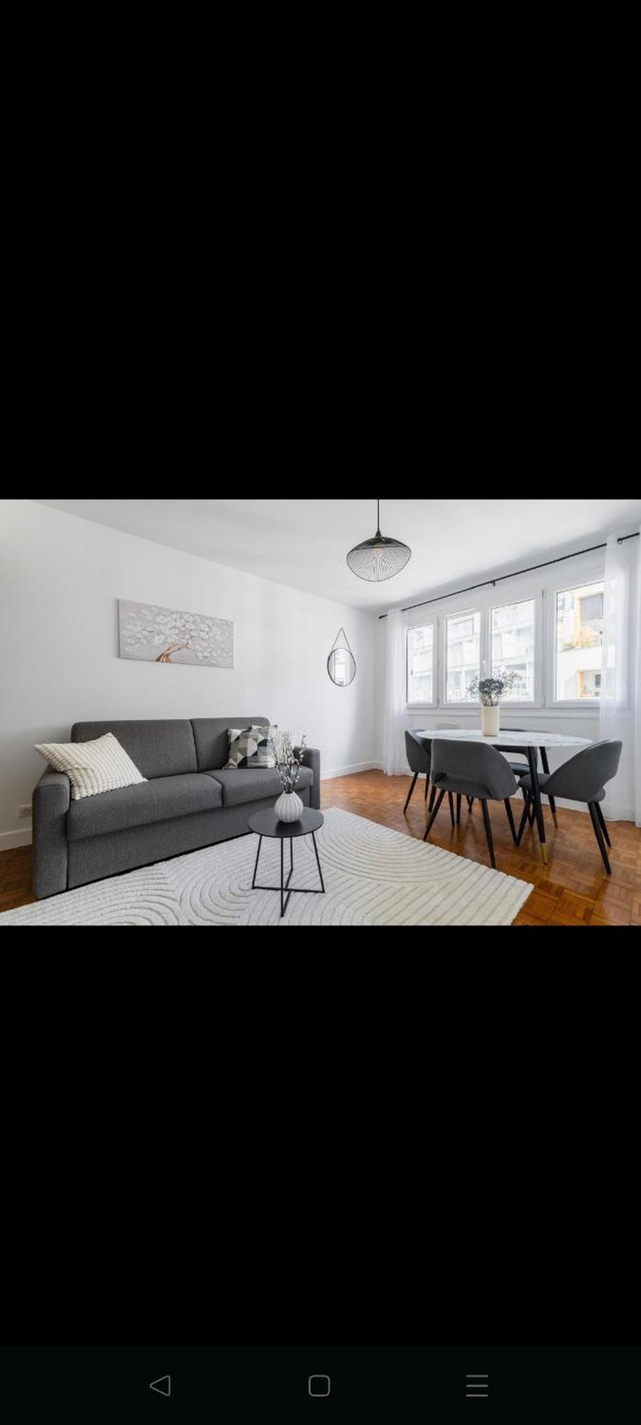 Apartment Bel 6 Pers Bord Canal De L'ourcq La Villette-parking